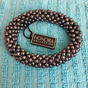 Honora stretch freshwater pearl bracelet